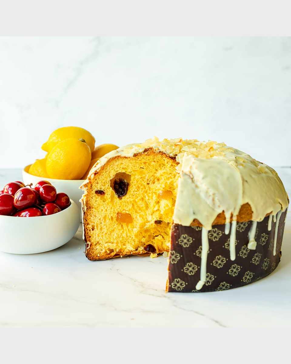 Candied Lemon & Cherry Panettone